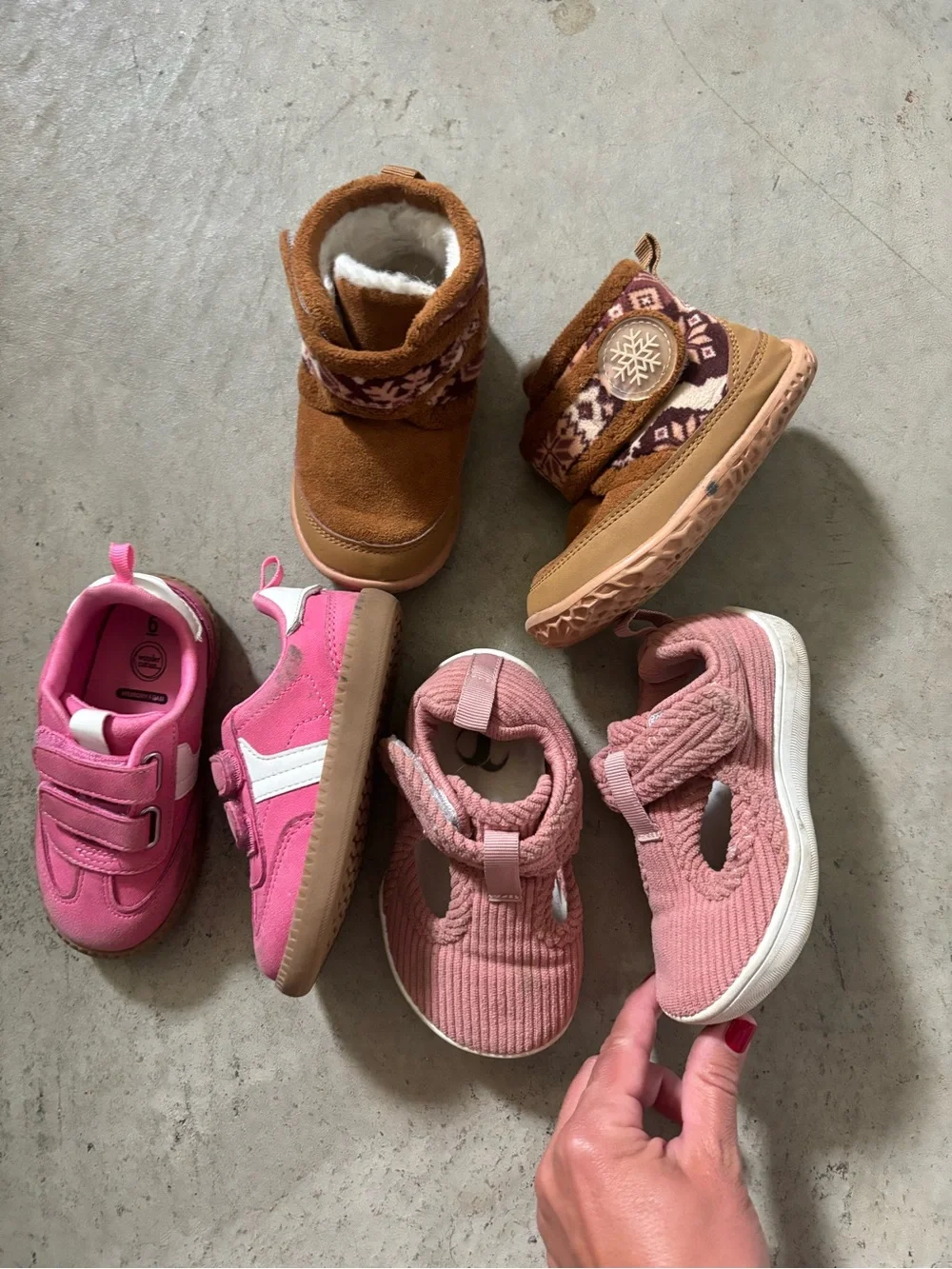 Baby girl Shoe lot